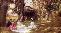 Julius LeBlanc Stewart - Picnic Under The Trees